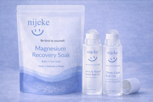 The Nijeke Recovery Combo | Recovery Soak and Roll on combo